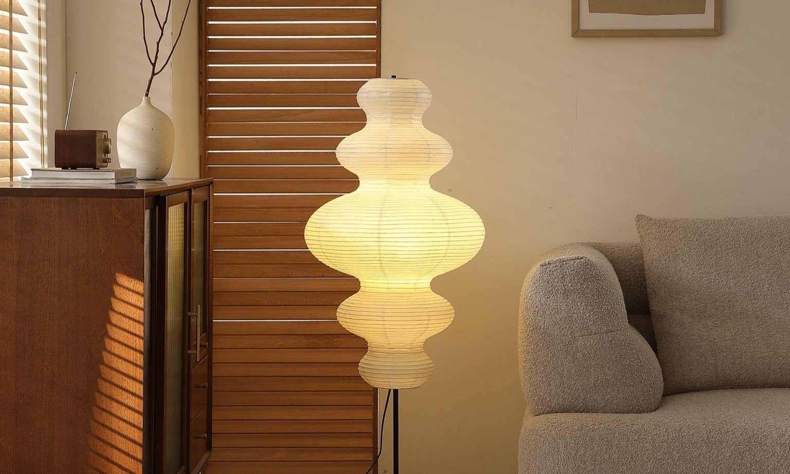 Creating a Reading Nook at Home with Akari-Style Lighting