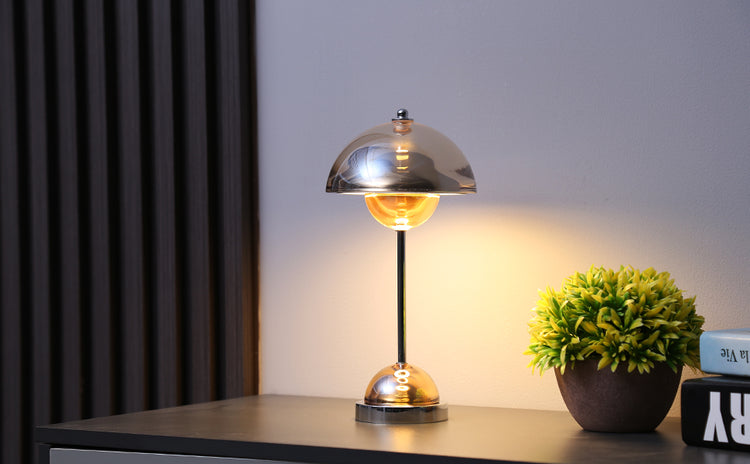 Crystal Flowerpot LED Portable Table Lamp