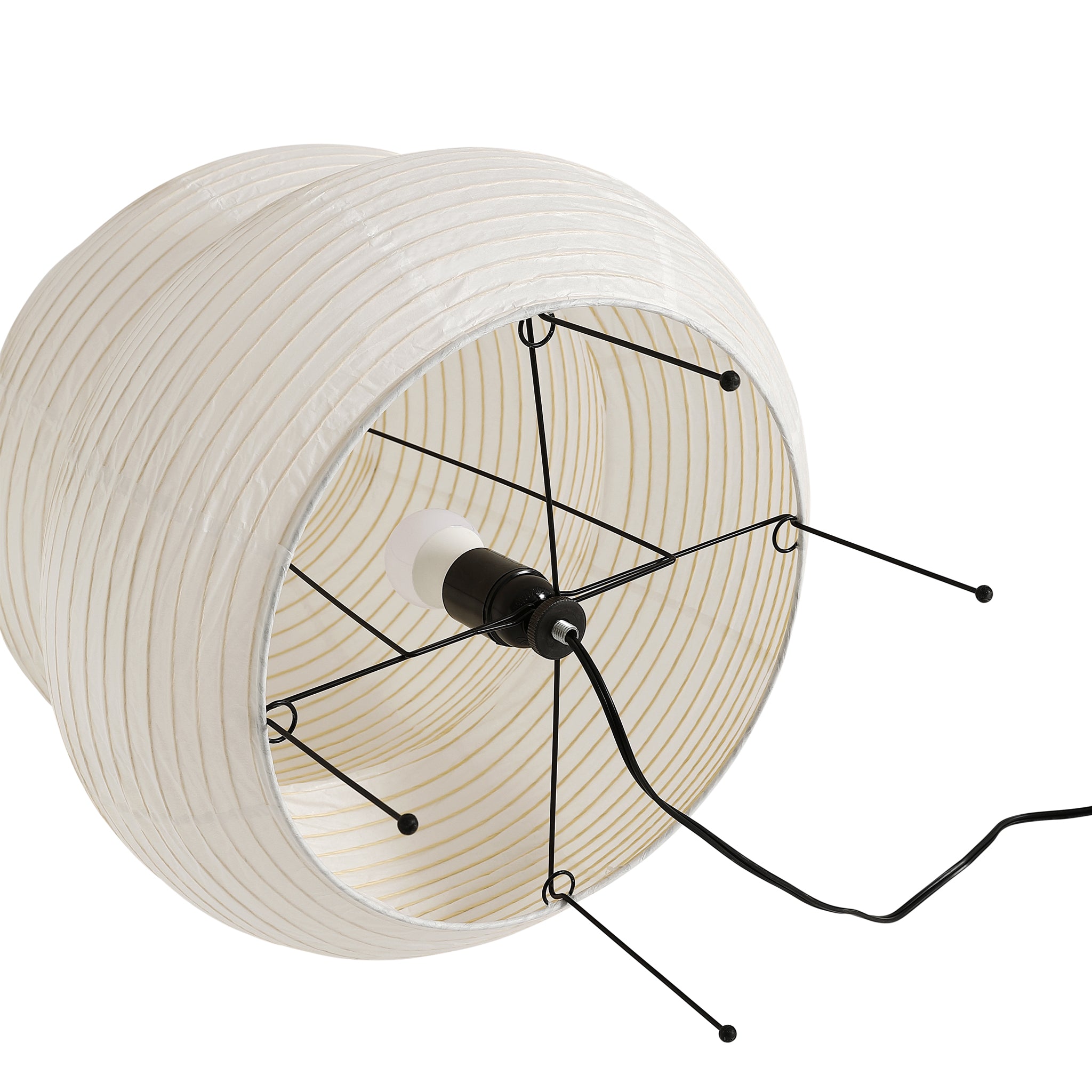Aura Glow Akari Paper Lamp bottom