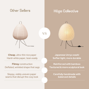 Harmony Glow Washi Paper Lamp