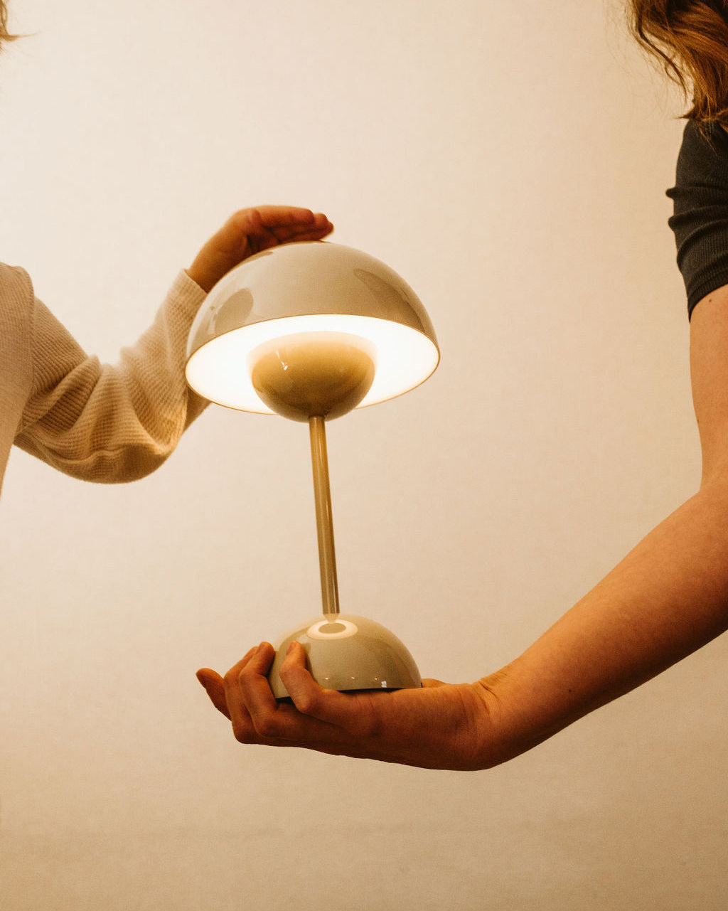 Flowerpot LED Portable Table Lamp