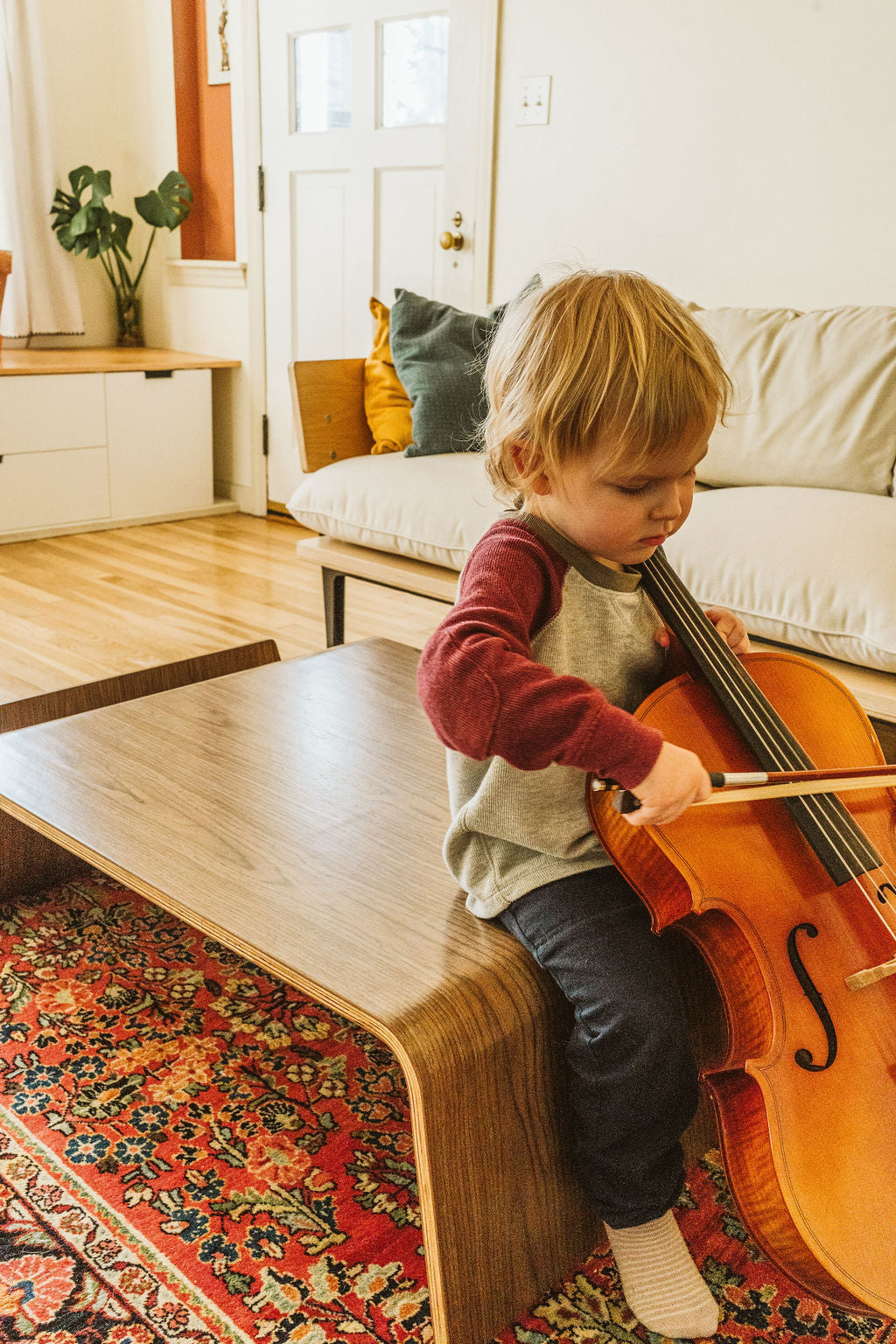 Huga Collective Scandi Coffee Table Lifestyle - 1 