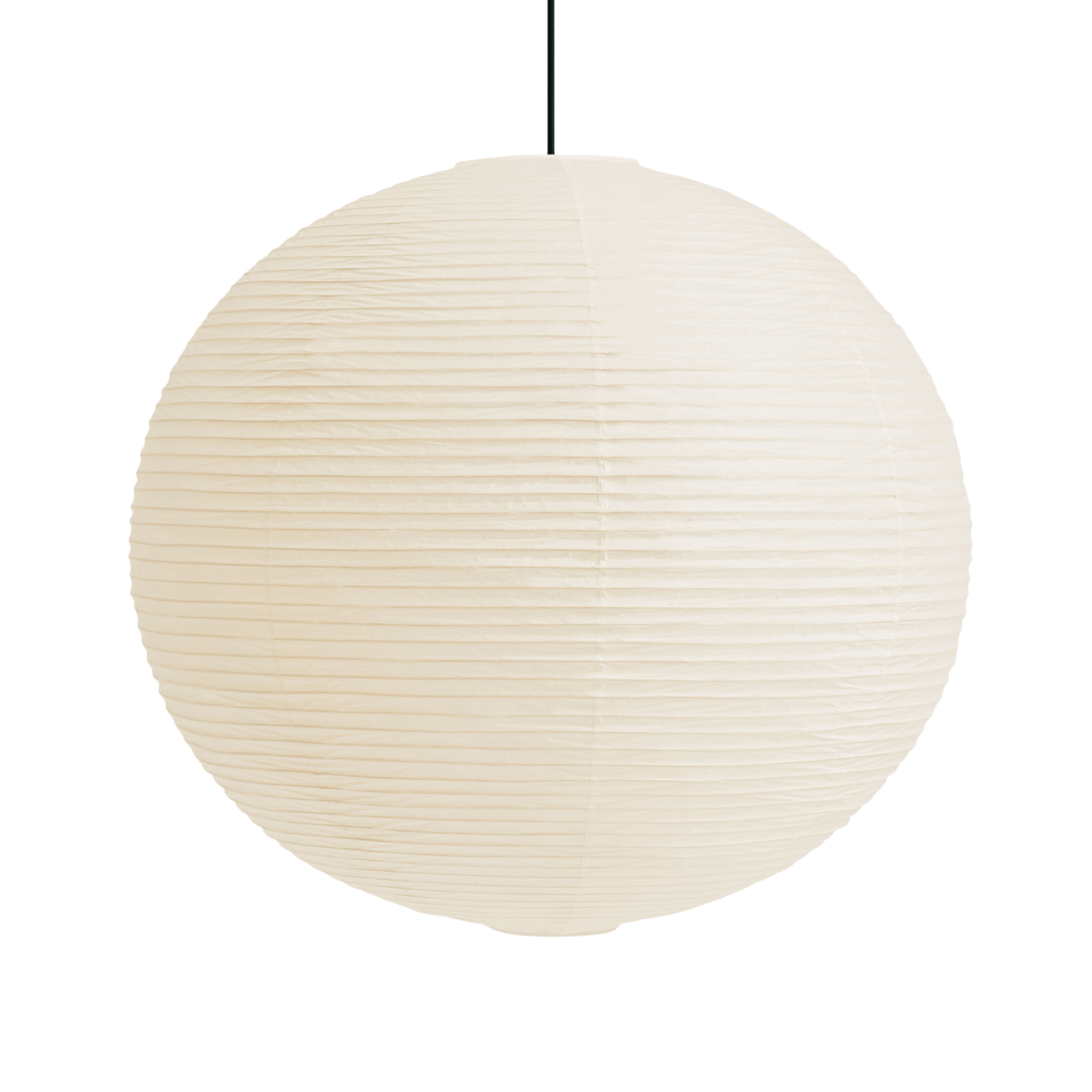 Huga_Collective_Washi_Paper_Ceiling_Lamp_55A_Main_Image_Light_Off