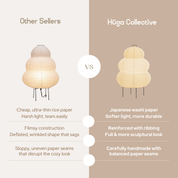 Kumo Washi Paper Floor Lamp