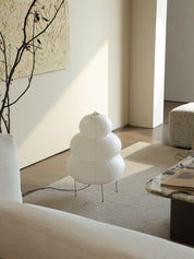 Kumo Washi Paper Floor Lamp - Glow Off