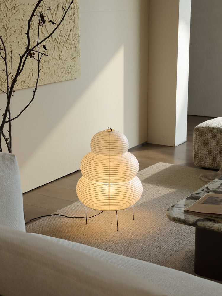 Aura Glow Akari Paper Lamp