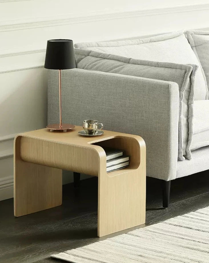 Versa C-Shaped Convertible Side Table