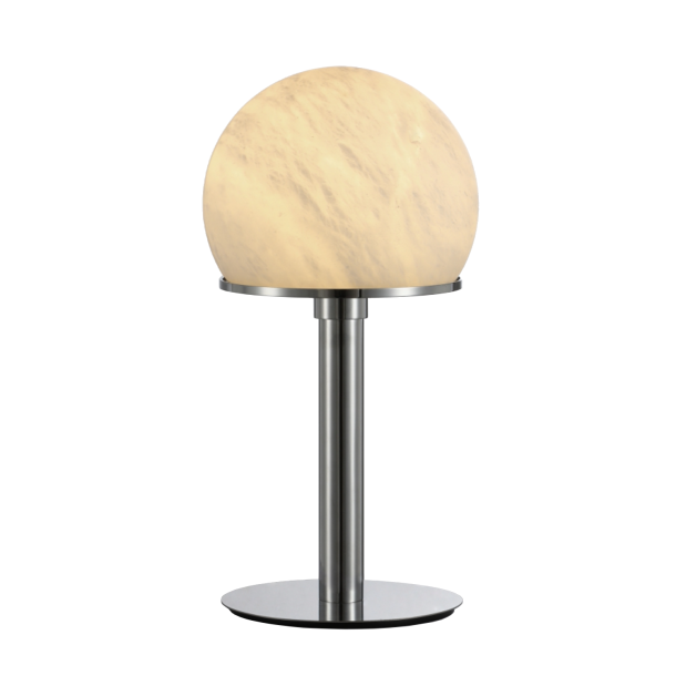 Le Moon Spanish Alabaster Stone Table Lamp